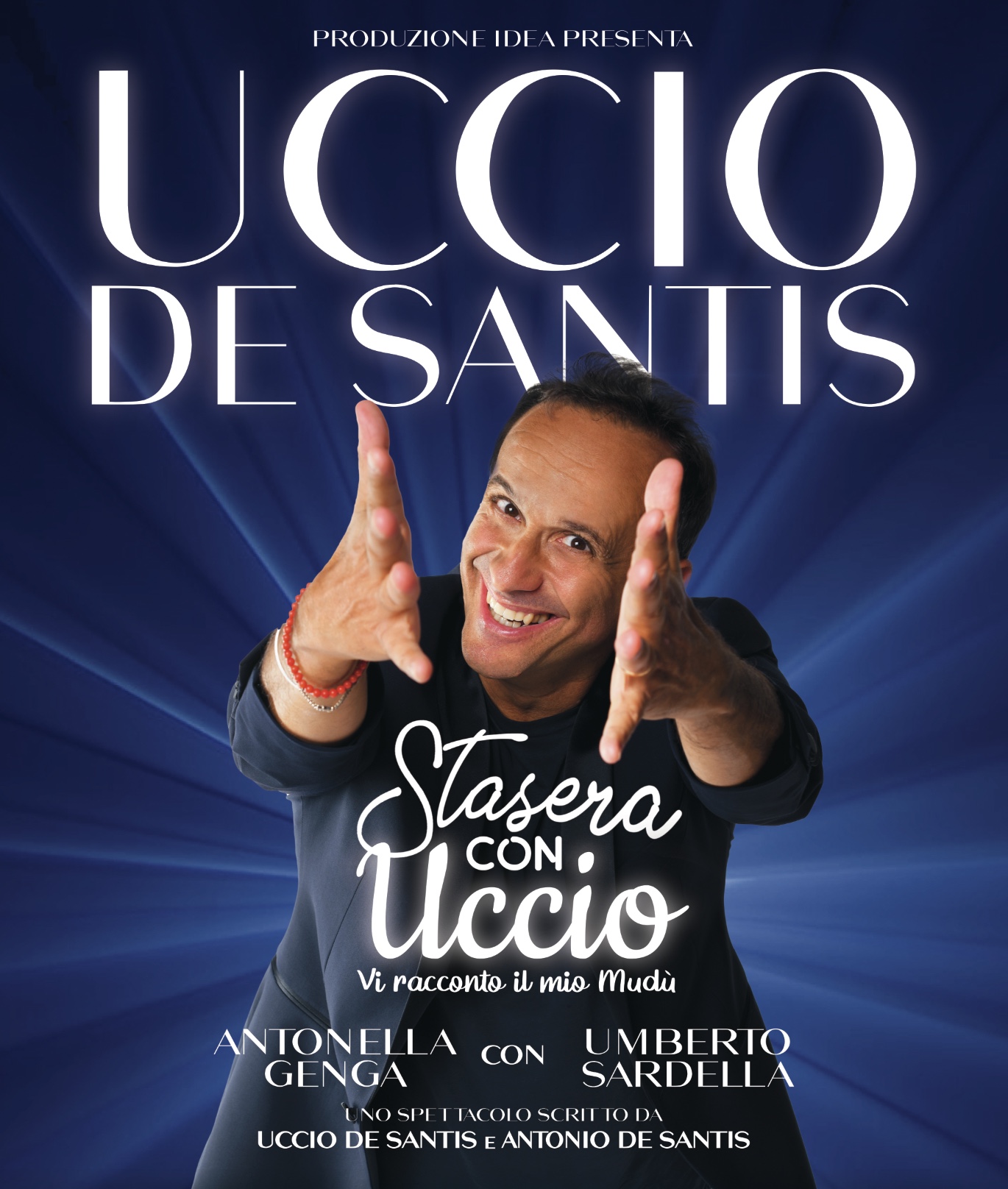 UCCIO DE SANTIS – Stasera con Uccio 16 MARZO 2024 - sabato ore 21.00