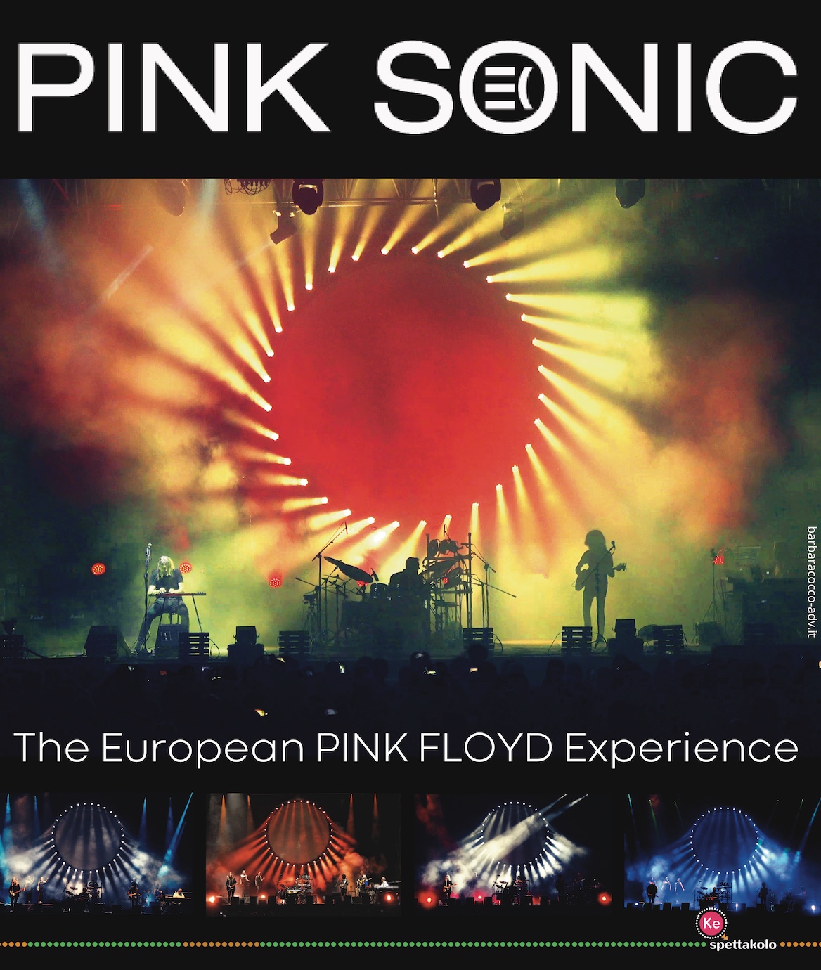 PINK SONIC – The European Pink Floyd experience 10 DICEMBRE 2022 - Sabato ORE 21.00
