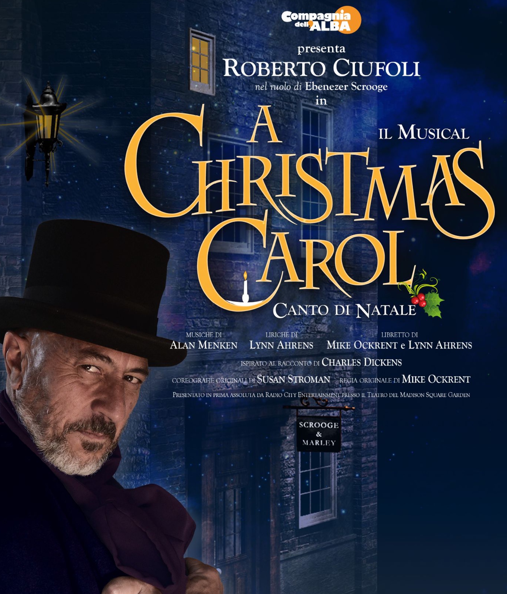 A CHRISTMAS CAROL – il musical 19 DICEMBRE - martedì ore 21.00