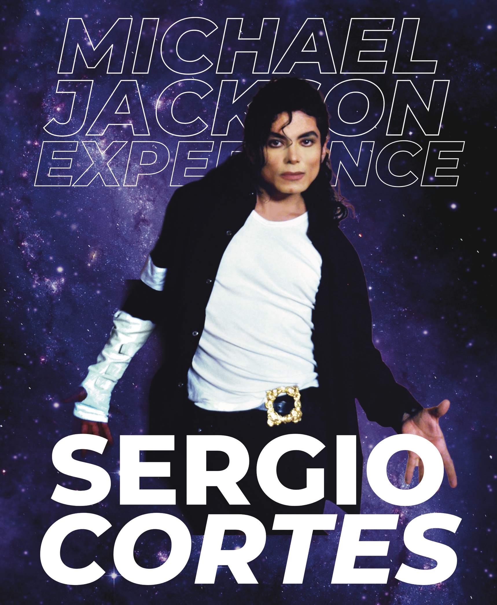 SERGIO CORTES “Michael Jackson Experience” 24 MARZO 2023 - Venerdì ORE 21.00