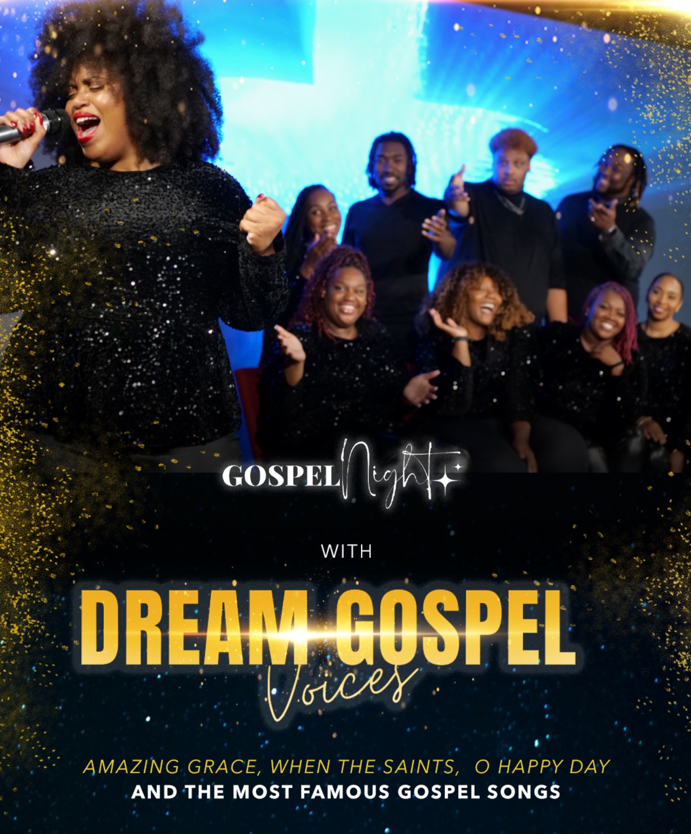 DREAM GOSPEL VOICES 6 DICEMBRE 2023 - mercoledì ore 21.00